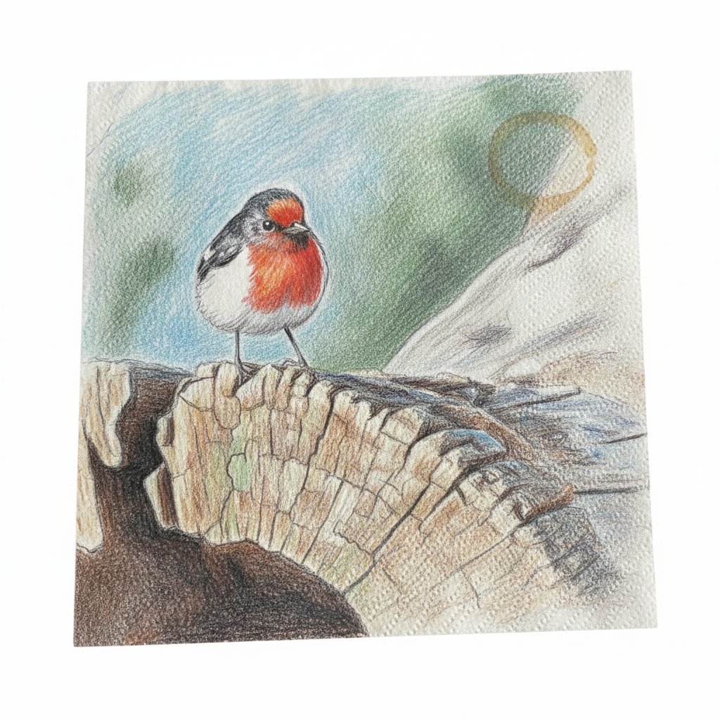 Karrick — Red-capped Robin, Tambo Country